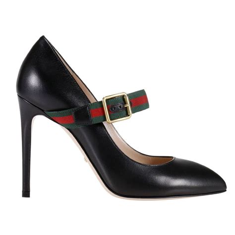 gucci single strap heel|gucci heels and pumps.